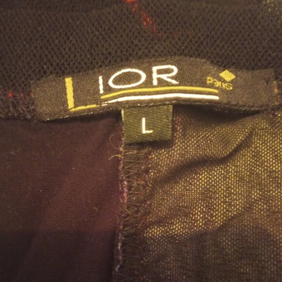 Lior Paris top multicolor geometric art L Lightly used! - Picture 5 of 6